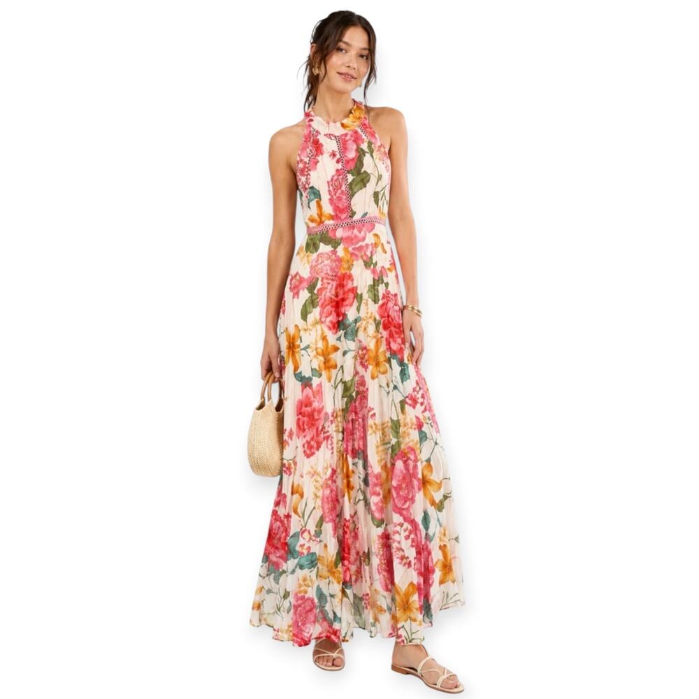 Abel the Label Rumi Floral Maxi Dress XS